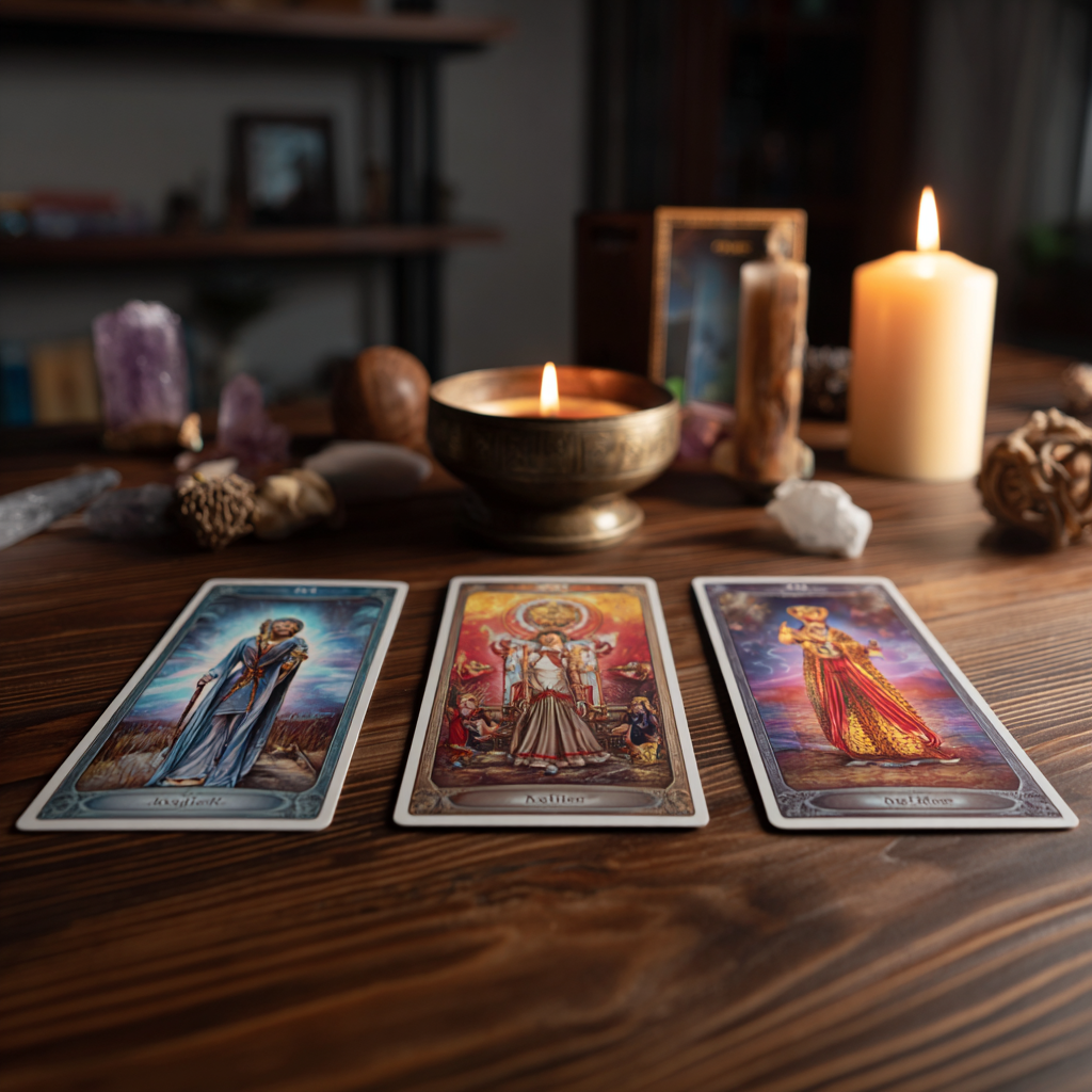✦ Three Questions Tarot Reading